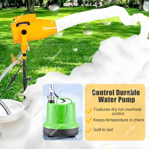 Máquina de espuma con ángulo ajustable para parques acuáticos y espectáculos 6