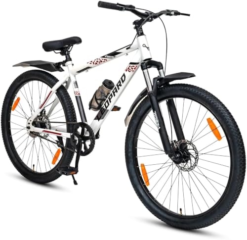 Image of VESCO Leopard 29T MTB Cycle for Men | Suspension, Disc Brakes | Dual Disc Breaks | Front Suspension | Threadless Alloy Handle