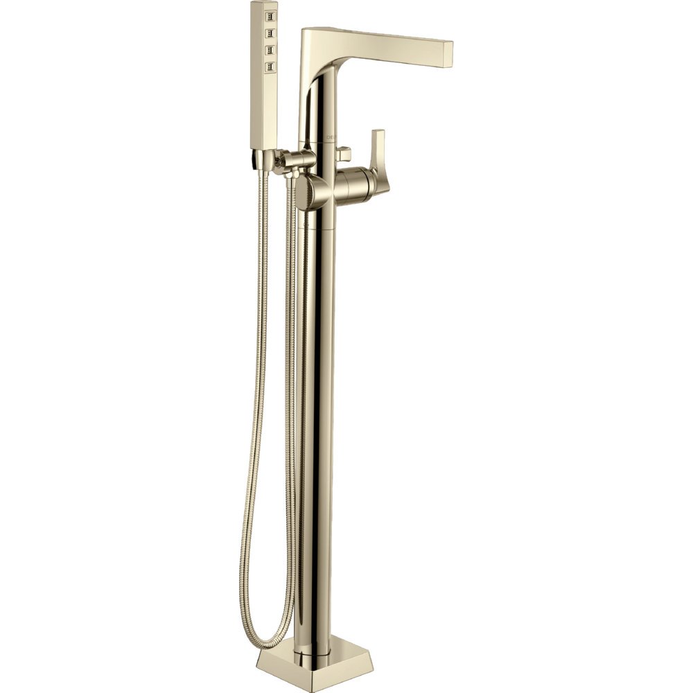 Delta Faucet Zura Single Handle Floor Mount Tub Filler with
