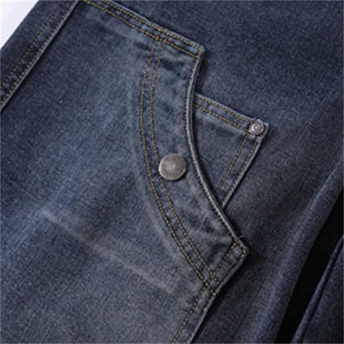 Pantalón vaquero para niño con pernera recta y diseño elástico 5