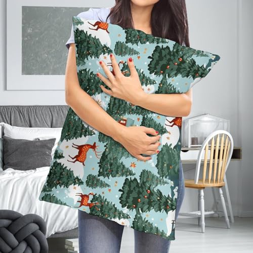 Taie d'oreiller imprimée douce en polyester confortable et respirant pour lit
