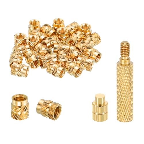 uxcell 30 ˂݃CT[g ͂񂾂ă`bvvXc[t M6 x 8mm H x 8mm OD ^J gbN[bgibg q[gZbgCT[g ߍ݃ibg 3DvgvX`bNip