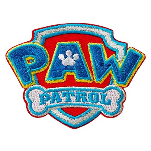 Parche termoadhesivo de la Patrulla Canina con logotipo de Monoquick (aprox. 6,5 x 5,0 cm)