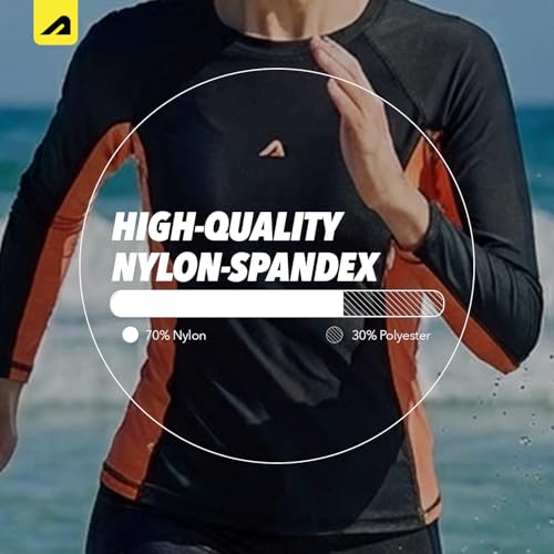 Image of Boldfit Swimming Tops for Women Swimming Suit Costume Stretchable Swim Top for Women