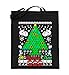 Chemie Ugly Christmas Sweater Chemiker - Jutebeutel (mit langen Henkeln)