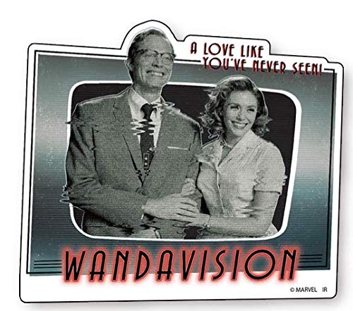 マーベル ワンダヴィジョン WandaVision IS692 ダイカットステッカーＢ