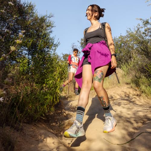 Image of ToughCutie Sasha the Fierce Bear Merino Wool Hiking Socks for Women, Thick Cushion Moisture Wicking Hiker Crew Boot Socks