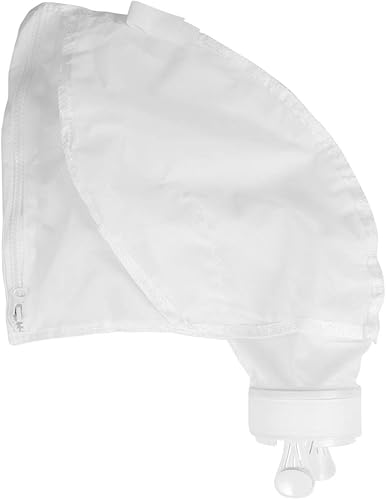 EXCEART Limpiador de piscinas Bolsa de filtro multiusos Bolsa de filtro de malla fina de nailon Bolsa de repuesto con cremallera al vacío, pieza de