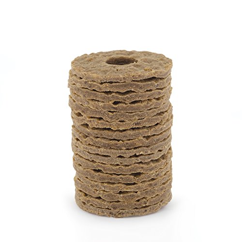 Petsafe Sportsmen Natural Rawhide Treat Refill Rings, Replacement Treats For Petsafe Sportsmen Treat Ring Holding Toys, Large (Size C Rings) #TOP3