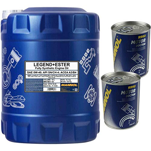 Aceite Mannol SAE 0W-40 Legend + Ester