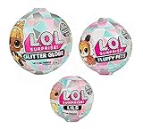 LOL Surprises Winter Disco Glitter Globe Series Doll, Fluffy Pets, and Lils