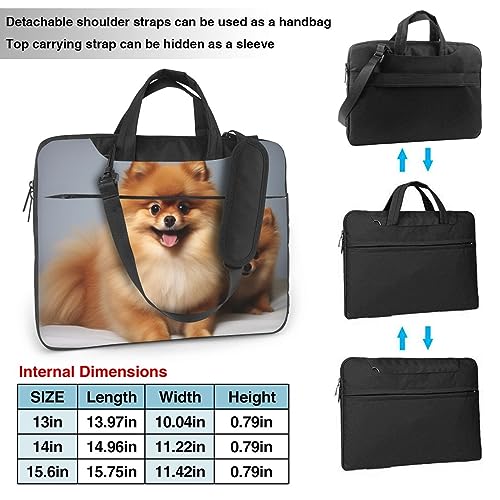 Sac ordinateur portable Poméranie mignon idée cadeau originale - 3