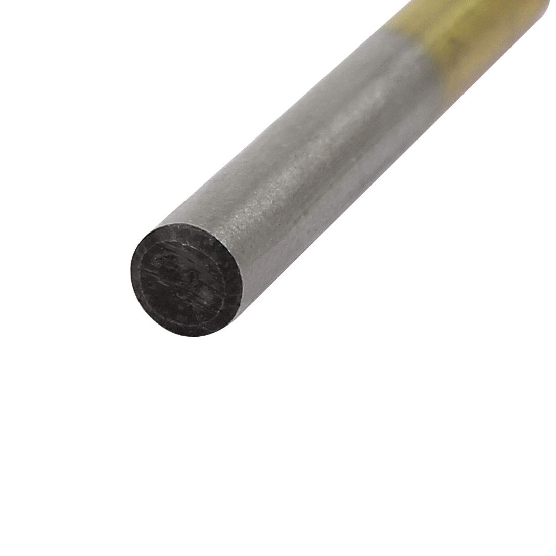 Aexit 3.1mm Drilling Tool Holder Dia Titanium Plated Double Flutes Straight Drill Hole Twist Drill Bits 2pcs Model:42as306qo366