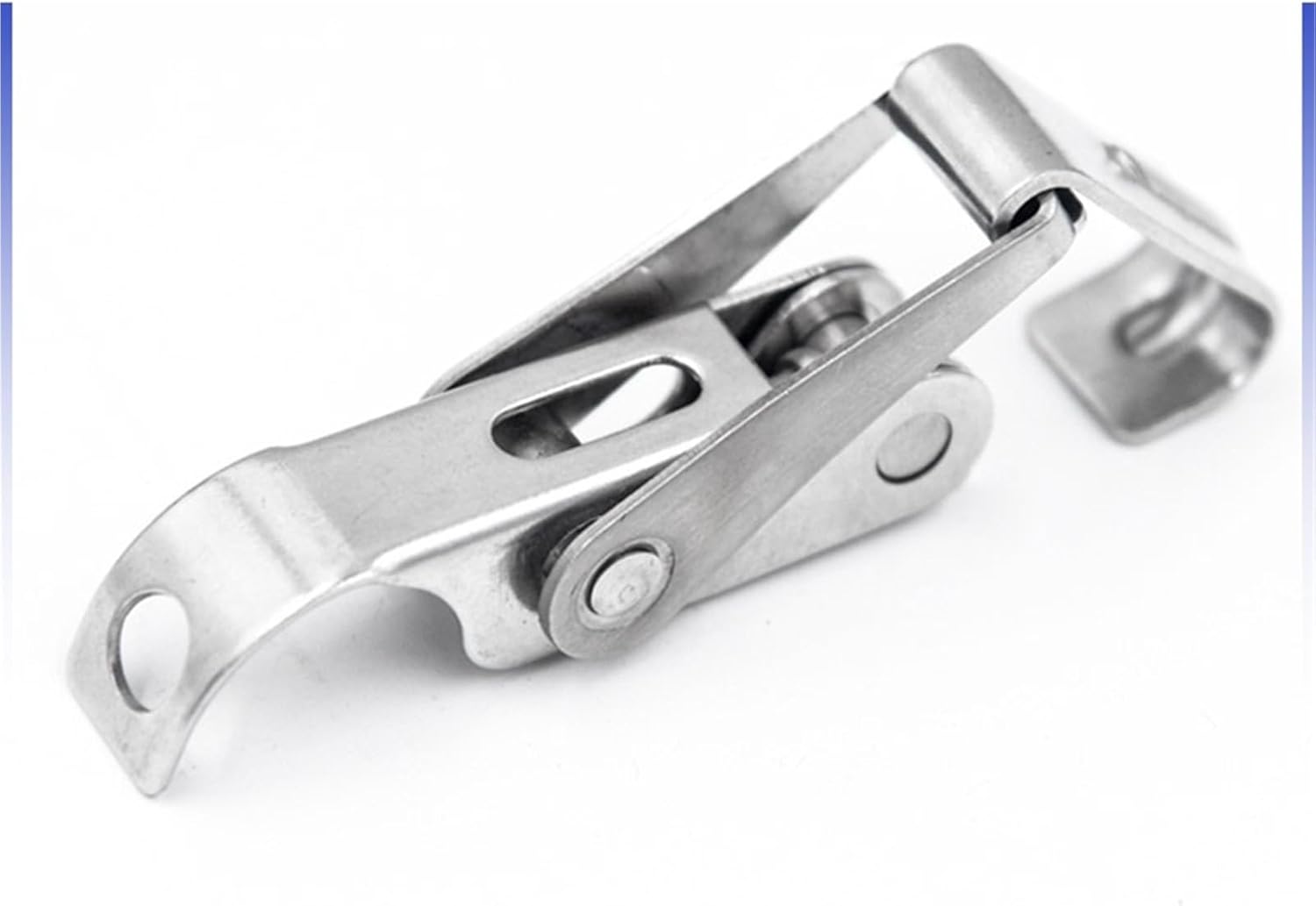 304 Stainless Steel Hasp Lock Clasp Lock Marine Grade Adjustable Latch Toggle Latch 1Pcs