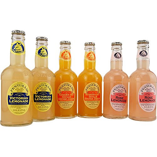 Fentimans Summer Flavored Soda Collection - Pack of 6