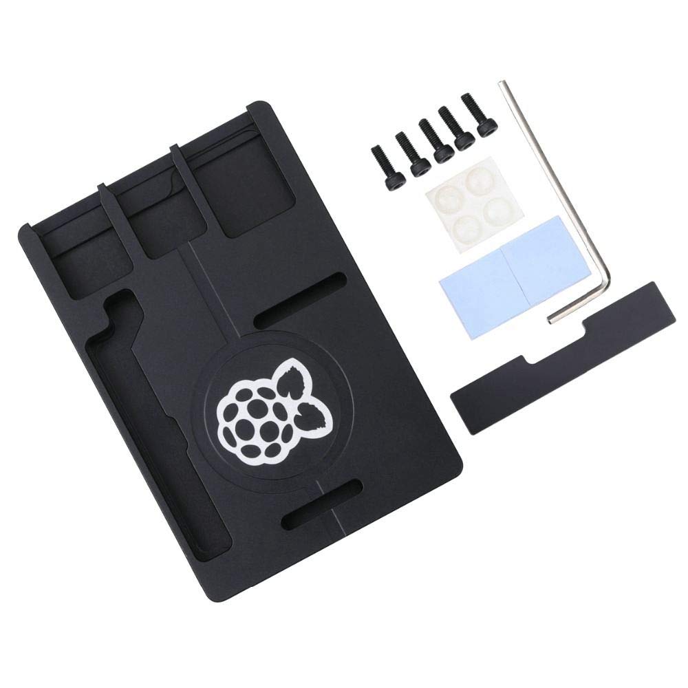buy-bkauk-raspberry-pi-3-model-b-case-black-cnc-luminum-case-ultra