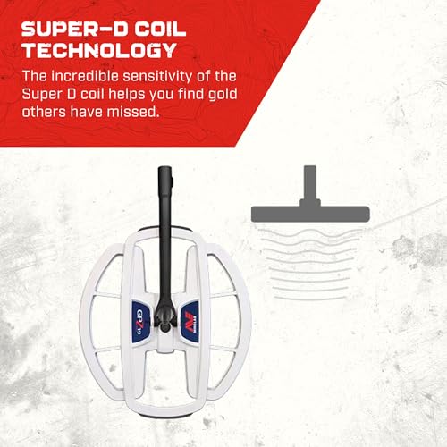 Image of Minelab GPZ 7000 Extreme Depth Gold Detector for Adults with Super-D Waterproof Coil