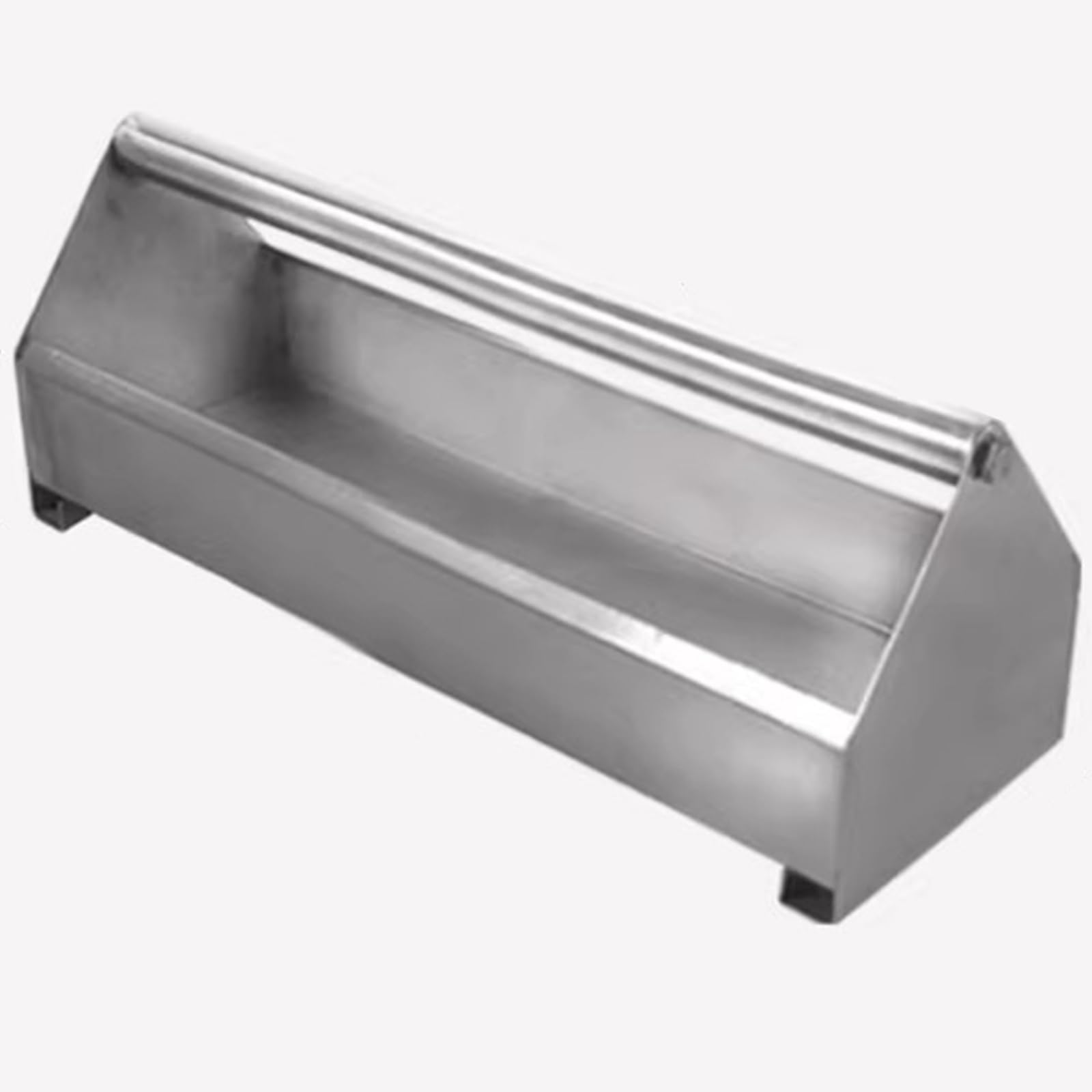 Comedero de aves de corral de doble cara, comedero giratorio de acero inoxidable para pollitos, patos, loros, ajustable de 20 a 140 cm