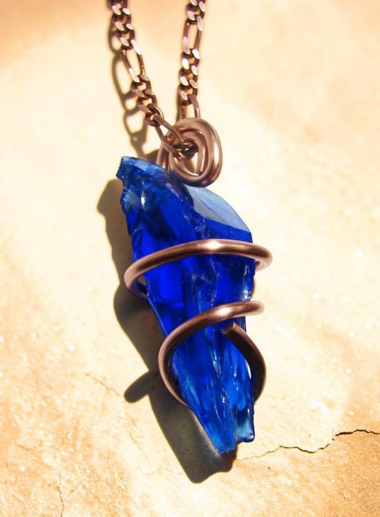 Gorgeous Genuine Monatomic Andara Crystal Pendant Copper #270