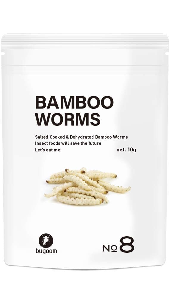 たけむし Amazon | bugoom 昆虫食 バンブーワーム（竹虫） BAMBOO WORMS