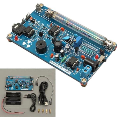 Compteur Geiger DIY assemblé : détecteur de rayonnement nucléaire portable - 7