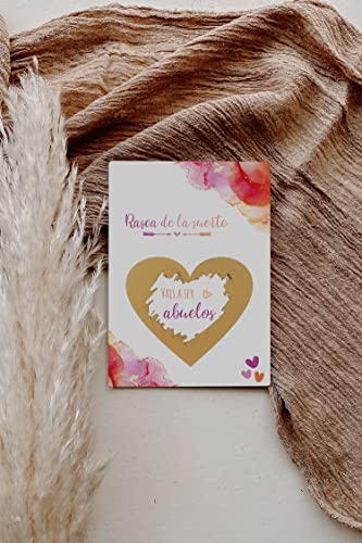 Image of Joli Coon Tarjeta de rascar Vais a ser abuelos con sobre - Anunciar embarazo abuelos