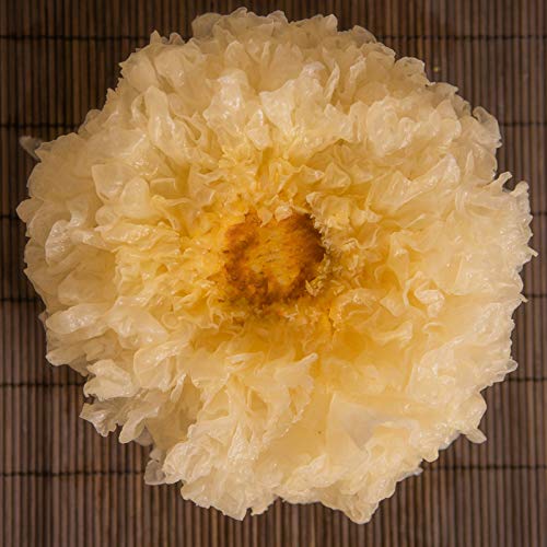 Fungo Tremella,Fungo della neve,Commercio all'ingrosso del fungo bianco,500g (0,5 kg)