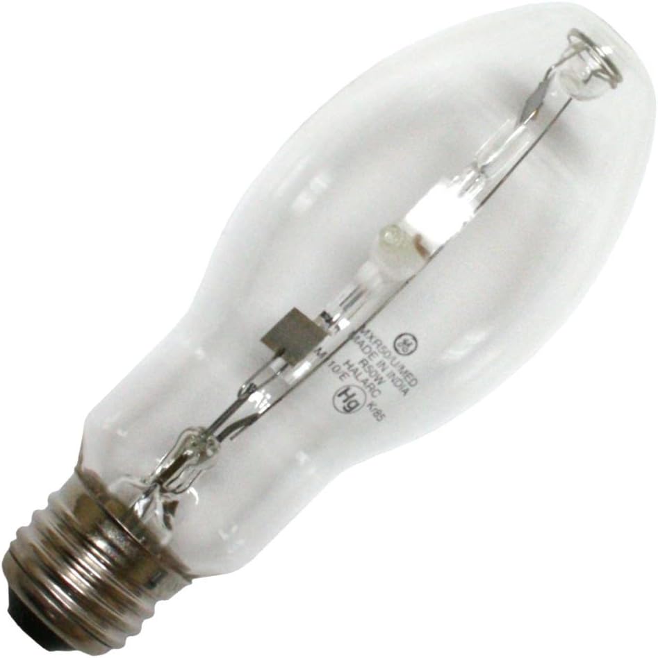 GE 10361 MXR50/U/MED 50 Watt Metal Halide Light Bulb