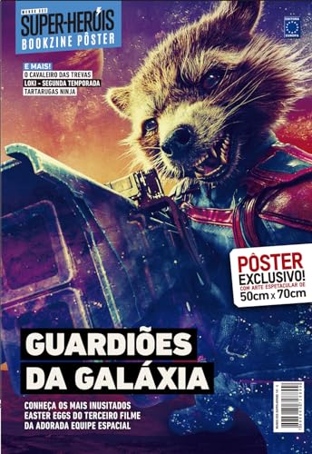 Superpôster Mundo dos Super-Heróis - Rocket - Guardiões da Galáxia Vol 3