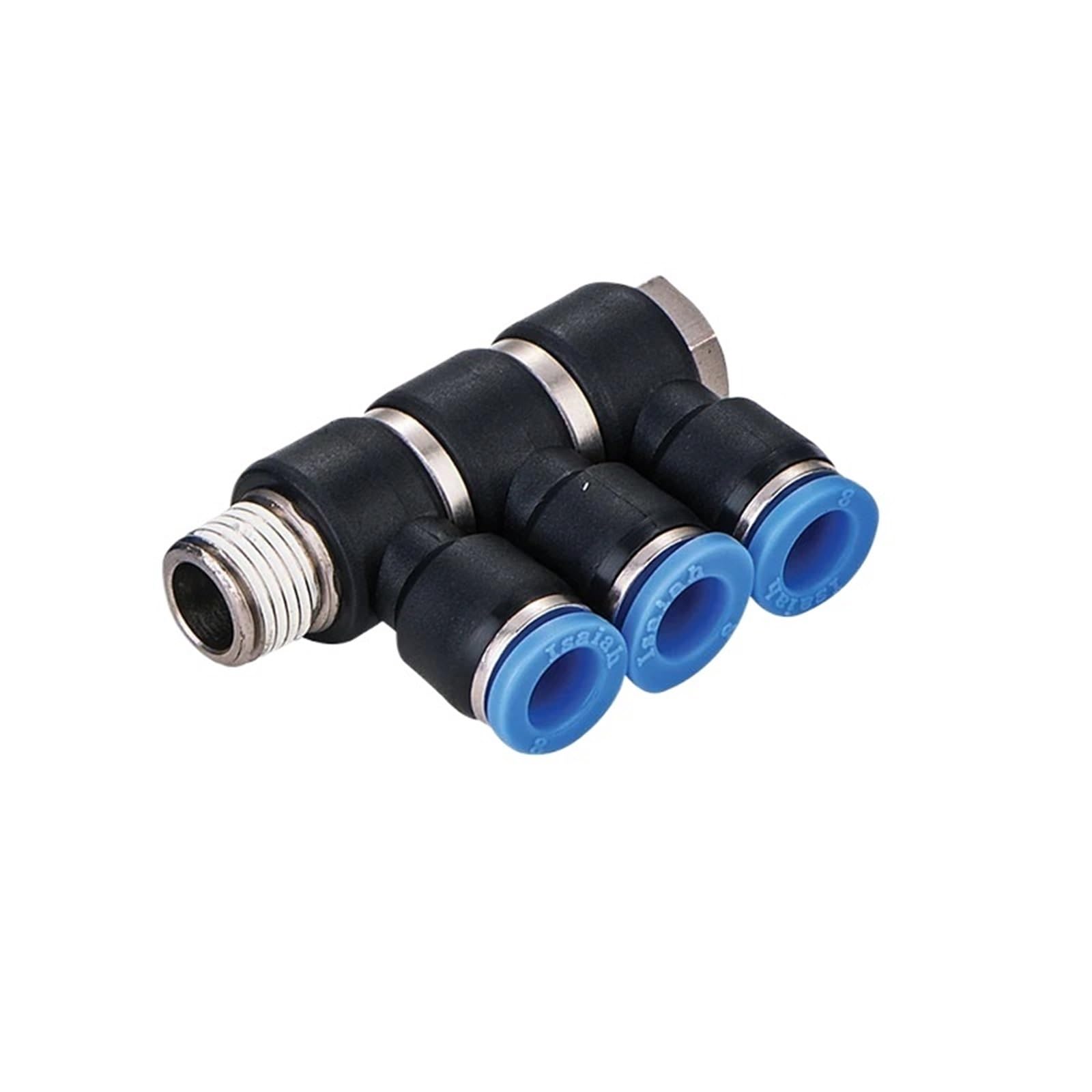 Tubo de acoplamiento universal PHT3 conector rápido triple para manguera de compresor neumático