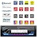 JVC KD-X38MBS Single DIN Marine Motorsports USB Bluetooth AM/FM Stereo Receiver with 2X CS-DR621MWL 6.5