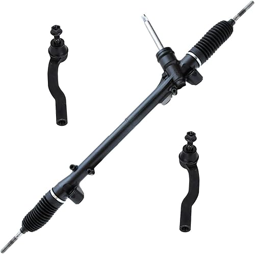 Miniatura 50 de Detroit Axle conjunto completo de dirección y ensamblaje de dirección con 4 puntas de barra exteriores e interiores, para modelos 4x4