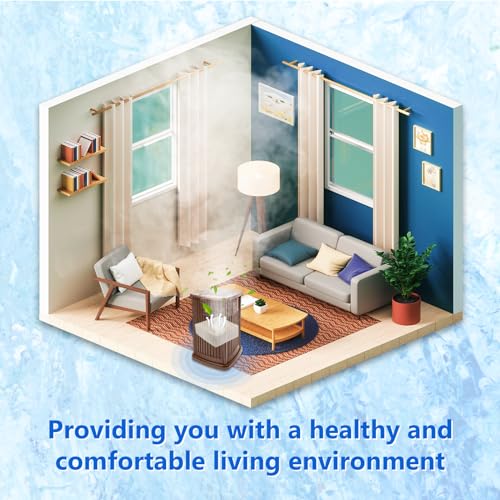 Improvedhand 1043 Super Humidifier Wick Filter Replacement for Aircare Bemis Essick Compatible with 821000 826000 826600 826800 826900 831000 EP9 EP9R EP9500 EP9700 EP9800, Pack of 2