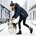 HARENCE Snow Boots for Women Winter Boot with Comfortable Warm Fur Lined Ankle Booties Outdoor Slip On Waterproof Short Boots