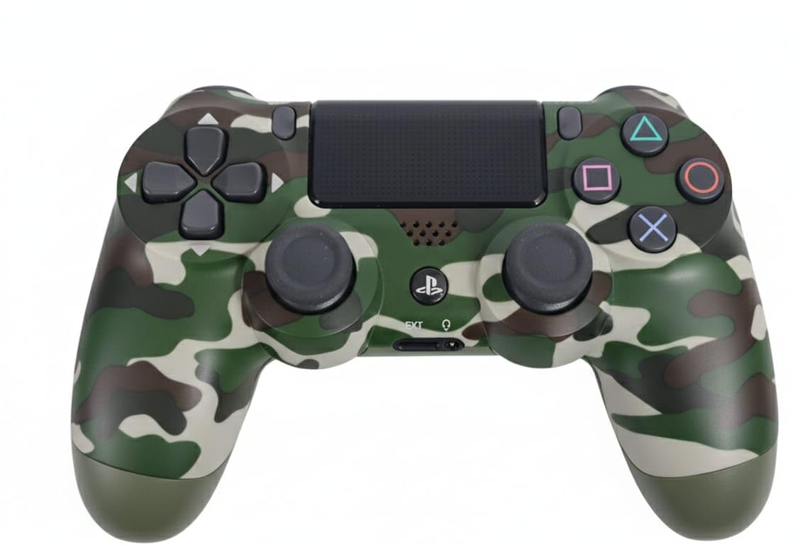 WIRELESS CONTROLLER COMPATIBLE WITH PS4/SLIM/PRO – HIGH-PERFORMANCE GAMEPAD WITH DUAL VIBRATION, 6-AXIS MOTION SENSOR, ENHANCED TOUCHPAD, AND 3.5MM AUDIO JACK (Green) WIRELESS CONTROLLER COMPATIBLE WITH PS4/SLIM/PRO – HIGH-PERFORMANCE GAMEPAD WITH DUAL VIBRATION, 6-AXIS MOTION SENSOR, ENHANCED TOUCHPAD, AND 3.5MM AUDIO JACK (Green)