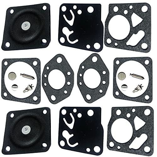 FJSaDobo 2 Pack Carburetor Rebuild Repair Kit for Tillotson RK-13HU/RK-14HU