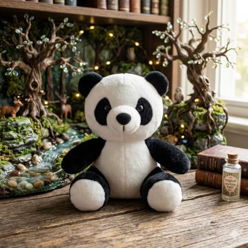 Image of 15cm Panda Plush Soft Toy, Huggable Stuffed Animal