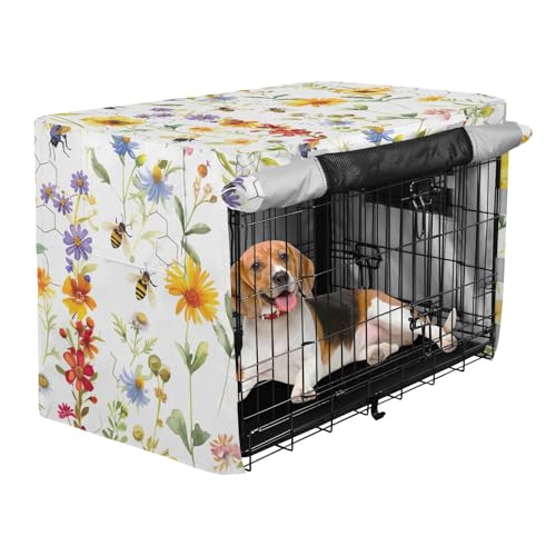 Housse de cage pour chien taille M avec côtés enroulables - 3