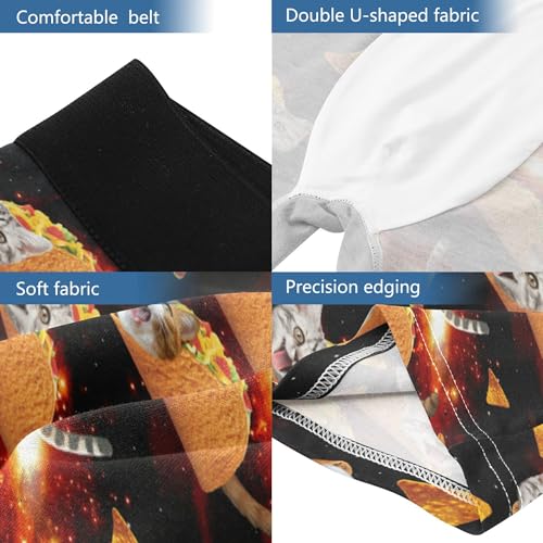 visesunny Men's Underwear Boxer Briefs Soft Breathable Underwear for Men Funny Underpants4