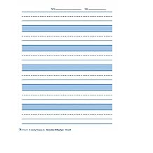 Raised Line Paper WideLines Writing Paper Portrait 125