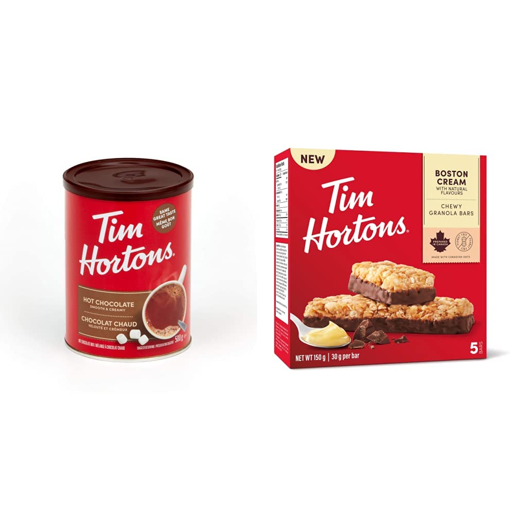 Tim Hortons Hot Chocolate Beverage Mix, Original, 500g Can