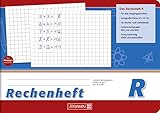 a klasse regen Extrastarker Schutzumschlag Brunnen 1045989 Rechenheft Klasse 1 (A5, 16 Blatt, quer, kariert, Lineatur R)