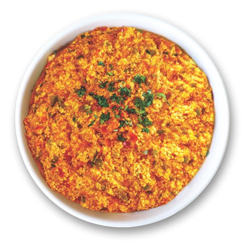 Image of FzyEzy Freeze-Dried Jain Paneer Bhurji - 70g | Authentic Jain Vegetarian Cuisine | Instant Gourmet Delight | No Onion, No Garlic | Ready-to-Eat Jain Meal | Gluten-Free & Preservative-Free | Convenient Travel-Friendly Indian Dish