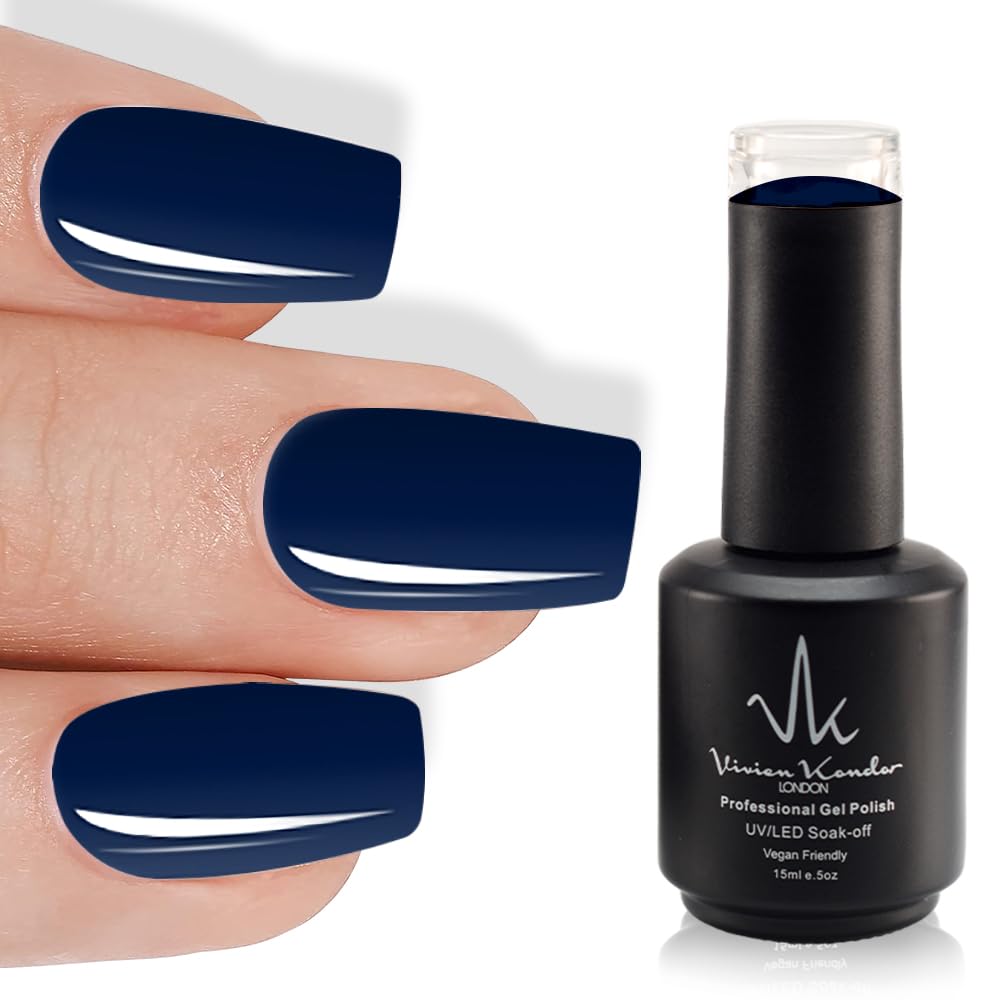 Midnight Wave - Gel Nail Polish Soak Off UV LED 15ml Quick Drying Nail Varnish Long lasting Professional Gel Nail Polish-image-21