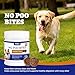 Wellix 550 Bites No Poo Chews for Dogs - Stool Eating Deterrent for Dogs Coprophagia Relief with Probiotics Digestive & Gut Health - Support Breath Freshener & Immune System, Chicken & Pumpkin Flavor