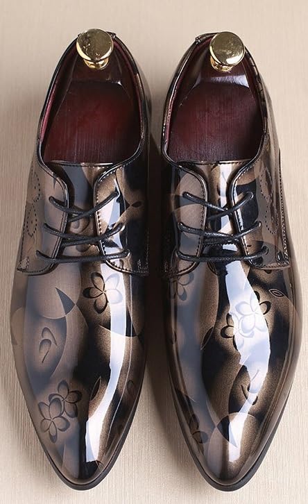 Men Oxfords Fashion Shoes Dress Pointed Toe Leather Lace Up Formal Shoes Men Casual Shoes for Prom Business Business Work Dating2