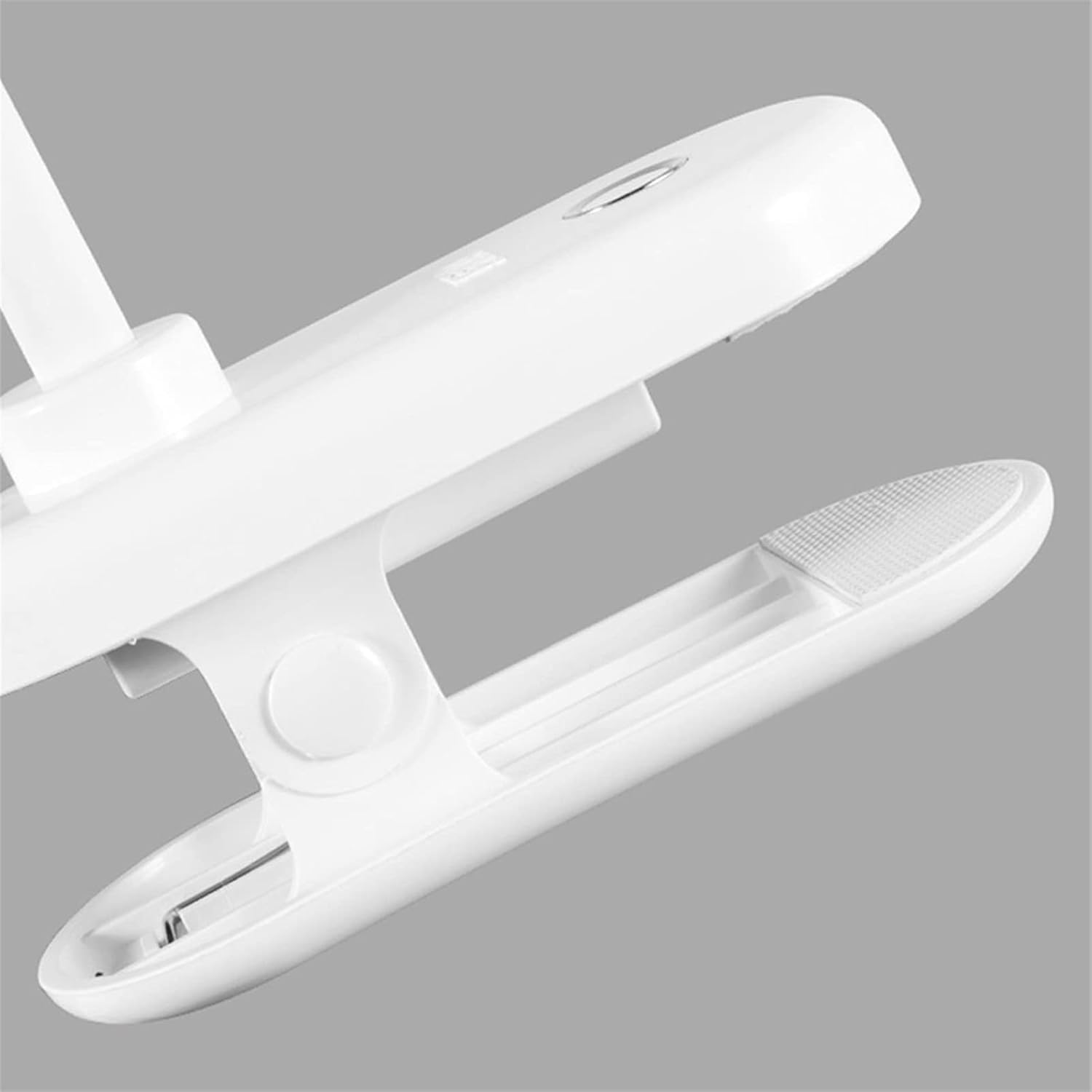 YYDS Desk lamp Desk Lamp Swing Arm Lamp LED Desk Light with Clamp 5W Eye-Care Dimmable Table Lamp Study Reading Office White Desk Light (Color : White)