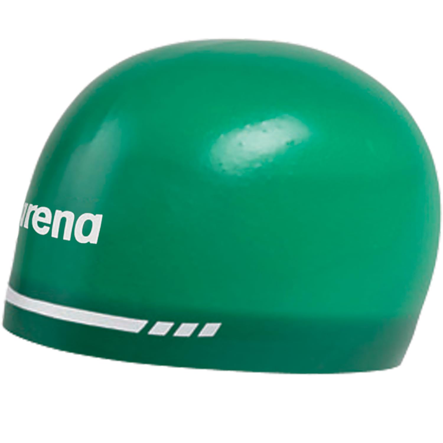 Photo 1 of Arena 3D Soft USA Unisex Adult Silicone Swim Cap Men and Women Swimming Pool Practice Racing Competition Swim Team Kit, Green, Large