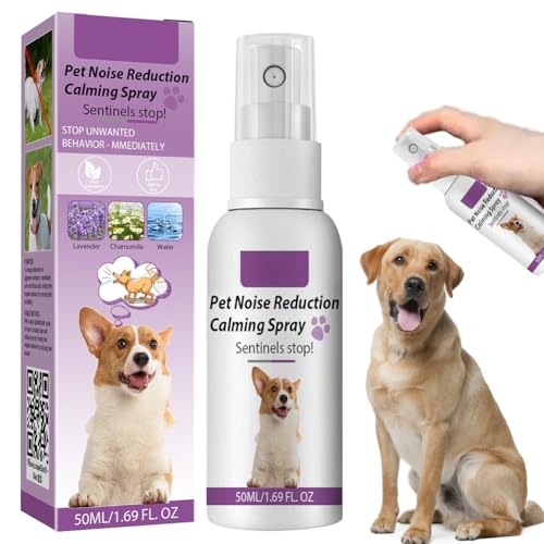 Cutiolly Beruhigendes Spray für Hunde,Tierentspannungs für Hunde,Spray Beruhigungsmittel für Hunde,Hunde Relax Spray,Beruhigendes Pheromonspray Für Hunde Katzen Haustiere