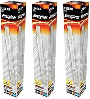 3X Energizer Eco-Halogen Linear R7s 160W = 200W 118mm Halogen Lamp/Bulb for Floodlight